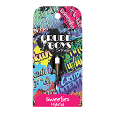CRUDE BOYS | SWEETIES | HYBRID | 510 CARTRIDGE | 1G | MED