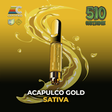 Certified Cultivators - Acapulco Gold Cart - 1g - 700mg