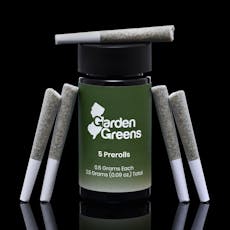 Garden Greens Lemon Cherry Gelato Pre-rolls 5pk (REC)