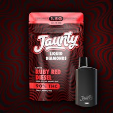 Ruby Red Diesel | Liquid Diamonds | AIO Vape | 1.5g