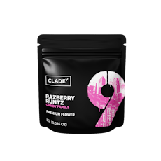 Clade9 - Razberry Runtz - Flower - 1g