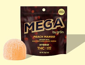Gron | Peach Mango (MEGA) Live Rosin | 100MG