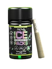 Rove Ice Pack Triple Infused Premier .5g Pre-Roll 5pk - Sour Lime Haze, Sativa
