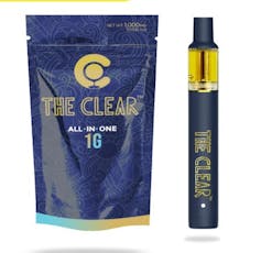 The Clear Banana Cream Disposable Vape | 1g