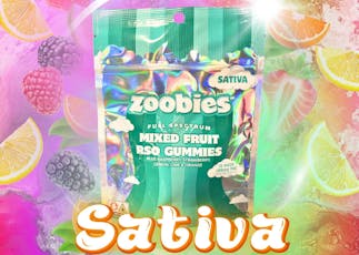 Zoobies RSO Gummies - Sativa
