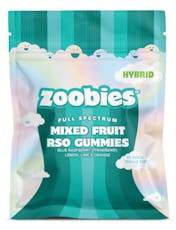Mixed Fruit RSO Hybrid Gummies - 10pk/100mg (10mg each)