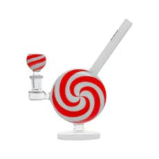 Hemper - Candy Cane Bong 6.75"