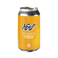 KEEF - CLASSIC SODA - DRINK - 25MG - 12OZ - PINEAPPLE X-PRESS