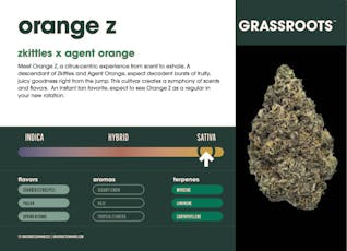Orange Z Whole Flower 1g