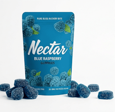Nectar | Blue Raspberry | 20 Pack Gummies (100MG)