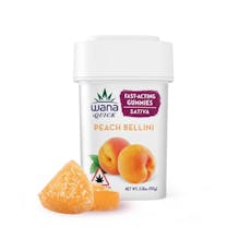 Peach Bellini Fast-Acting Sativa Gummies | TAX INCLUDED