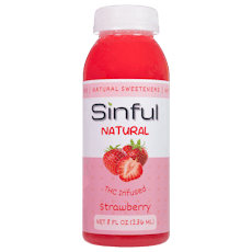 Strawberry Natural 8 Oz Sinful | Edible