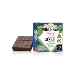 PUNCH BAR | ORIGINAL | SOLVENTLESS | MINT DARK CHOCOLATE | 100MG