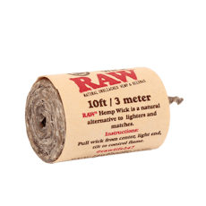 RAW - 10' Natural Hemp Wick
