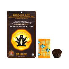 Emerald Sky Dark Chocolate Sativa Peanut Butter Cups