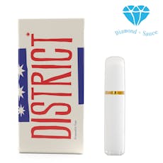 DISTRICT CANNABIS OG Kush Liquid Diamonds & Sauce Disposable Vape 1g