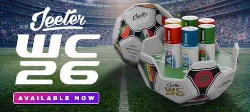 Jeeter | World Cup Soccer Ball | 6pk x .5g Quad Infused Prerolls