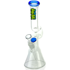 AFM Glass | Bong | Water Pipe | 12" | Hunchback Colored Lip | Assorted