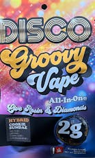 Disco Dabs Tahoe Cookies Groovy Vape Cartridge 2g All-In-One