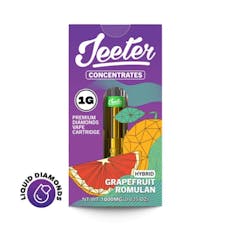 Jeeter - Grapefruit Romulan (Hybrid) Cartridge 1g