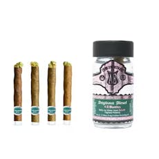 EL BLUNTO - PINK LEGACY INFUSED 0.85g 4PK HYBRID