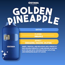 Golden Pineapple | Disposable 1g