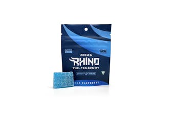 RHINO | BLUE RASPBERRY | SATIVA | GUMMIES | 200MG | REC
