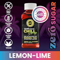 Chill Medicated | Lemon Lime | Zero Sugar | Syrup | 500mg