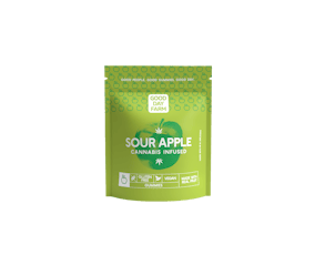 Gummies 100mg Sour Apple 10pk - GDF