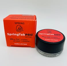 SpringTab Pro Sativa | Edible | 5mg x 20