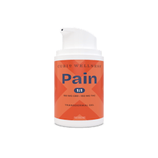 Pain Transdermal Gel 1:1 (150mg CBD: 150mg THC) - Curio