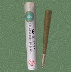 Flora - "Cheers" 1g Trim Pre-Roll - 24K Gold