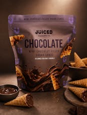 JUICED | CHOCOLATE SUGAR CONES | EDIBLE | 100MG