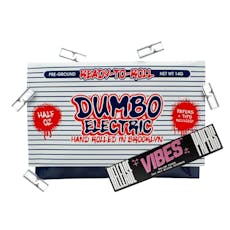 Dumbo Electric | Peanut Butter Muffin | Infused Pre-Ground Flower | Sativa-Dominant Hybrid | 14g