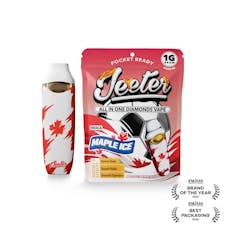Jeeter x WC - Maple Ice (Indica) Liquid Diamonds All-In-One Vape 1g