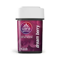Wana Optimals Quick Dream Berry Gummies 00419