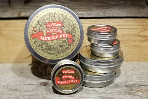 .5oz Warming Muscle Rub - The Fay Farm