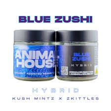 Animal House | Blue Zushi | 3.5G Flower | Indica Hybrid | 32.70% THC