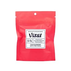 Vital Pectin Gummies: 10pk 1:2 CBN Cran Raspberry (I) 100mg