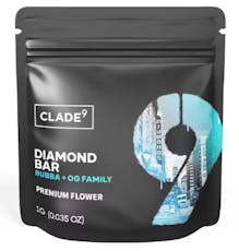 Clade9 Flower 1g- Diamond Bar