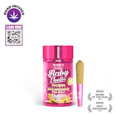 Jeeter - Quad Infused Baby Prerolls 5pk - Bubba G (I) (2.5g)