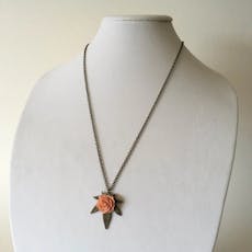 Smokies Toke Couture | Necklace | 24" | Vintage inspired Cannabis Rose | Assorted