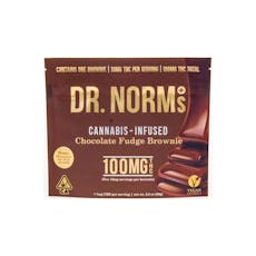 Dr. Norms | Chocolate Fudge Brownie (100mg THC)