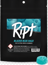 Ript - (I) Blazed Blue Raz Gummies