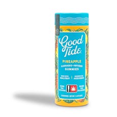 Good Tide - Pineapple Hash Rosin Sativa Gummies 100mg - 1.4oz