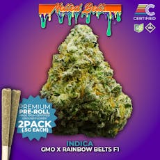 Certified Cultivators - Melted Belts SSU Flower Pre-Roll - 2 Pack - 1g