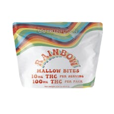 Tru Infusion Edibles: Rainbow Mallow Bites Night 100mg