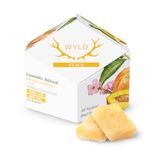 WYLD | Peach - 2:1 100mg THC: 50mg CBD | 10pk