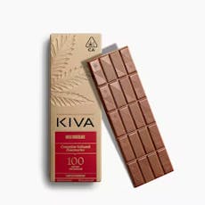 Kiva | Milk Chocolate - 100mg Solventless Bar