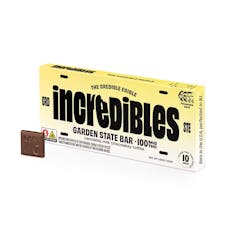 Incredibles | Garden State Chocolate Bar | 100mg